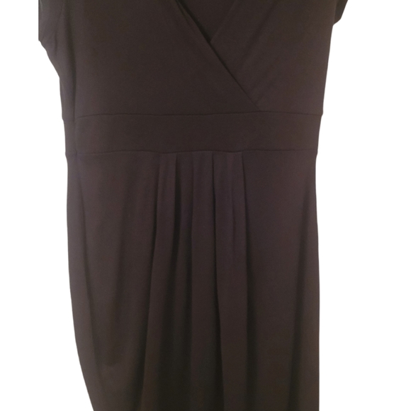 ESPRIT Stretchy Black, Empire Waist Dress, Size MEDIUM - Picture 3 of 4